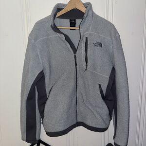 The North Face Fleece Jacket Summit Series - Blue Moon Gray - Medium